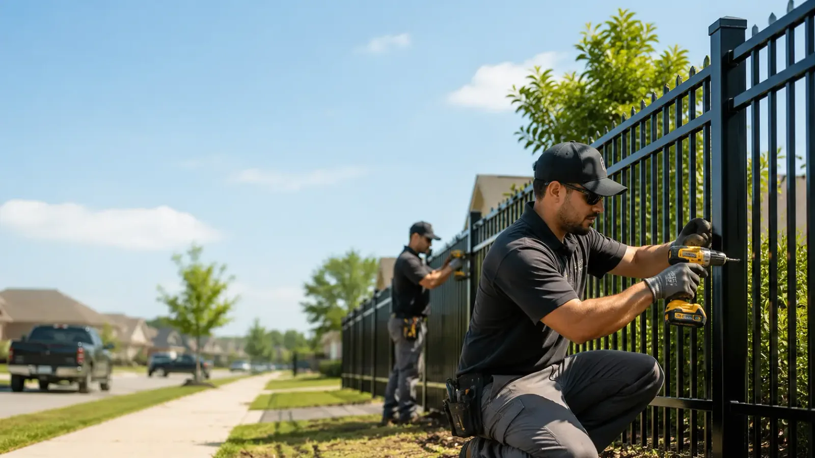 Metal Fence Installation in Forest City, NC